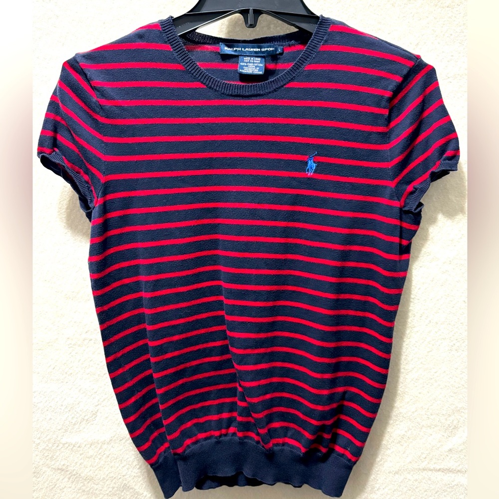 Ralph Lauren Women’s Academia Outlander Cap Sleeve Sweater